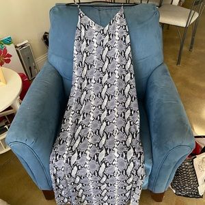 Buddy Love maxi snakeskin dress